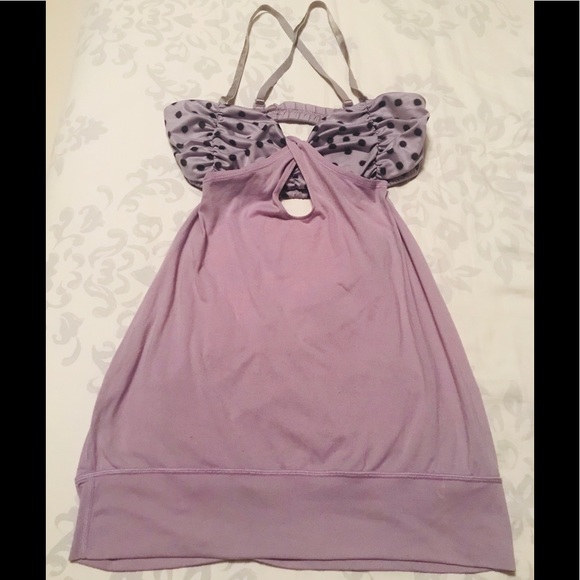 Lavender Lululemon workout yoga tank top - Picture 2 of 11